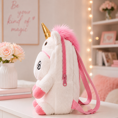 Unicorn Plush Backpack