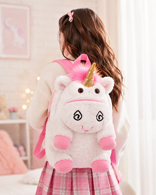 Unicorn Plush Backpack