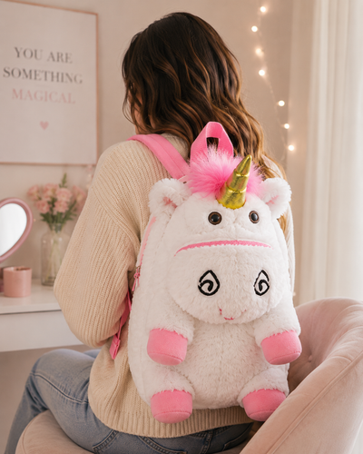 Unicorn Plush Backpack