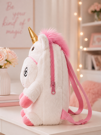 Unicorn Plush Backpack