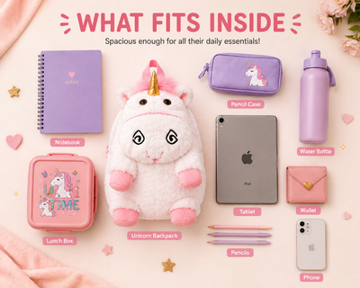 Unicorn Plush Backpack