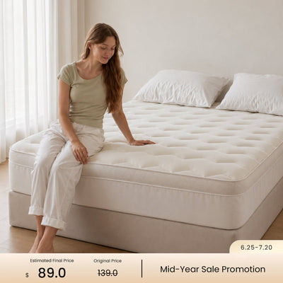 Soft & Cozy 3D Fill Cooling Mattress Topper – Luxurious Comfort